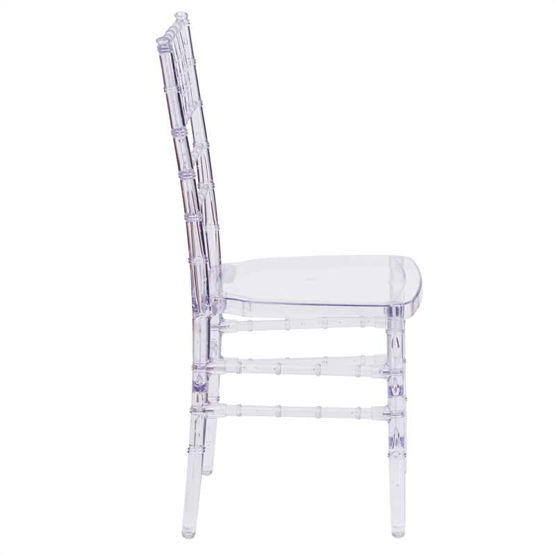 Flash Furniture Flash Elegance Stacking Chiavari Chair In Crystal Ice