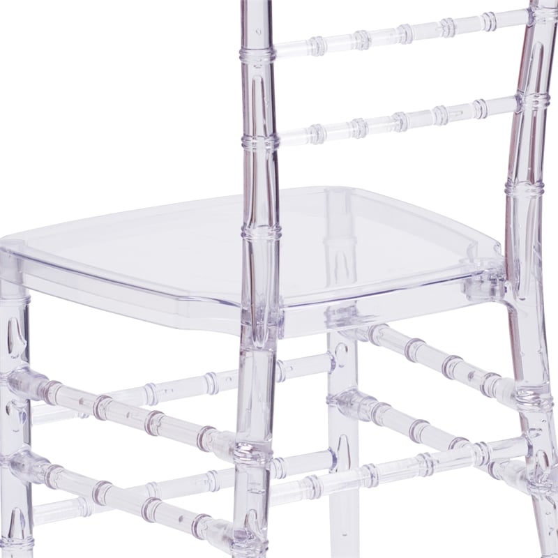 Flash Furniture Flash Elegance Stacking Chiavari Chair In Crystal Ice