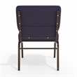 Flash Furniture Hercules Church Stacking Chair in Royal Purple