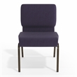 Flash Furniture Hercules Church Stacking Chair in Royal Purple
