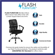 Flash Furniture Mid-Back Black Mesh Computer Office Chair with Chrome Base