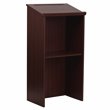 Flash Furniture Stand-up Lectern in Mahogany