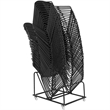 Flash Furniture Hercules High Density Stack Chair Dolly in Black