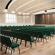 Flash Furniture Hercules Church Stacking Guest Chair in Green