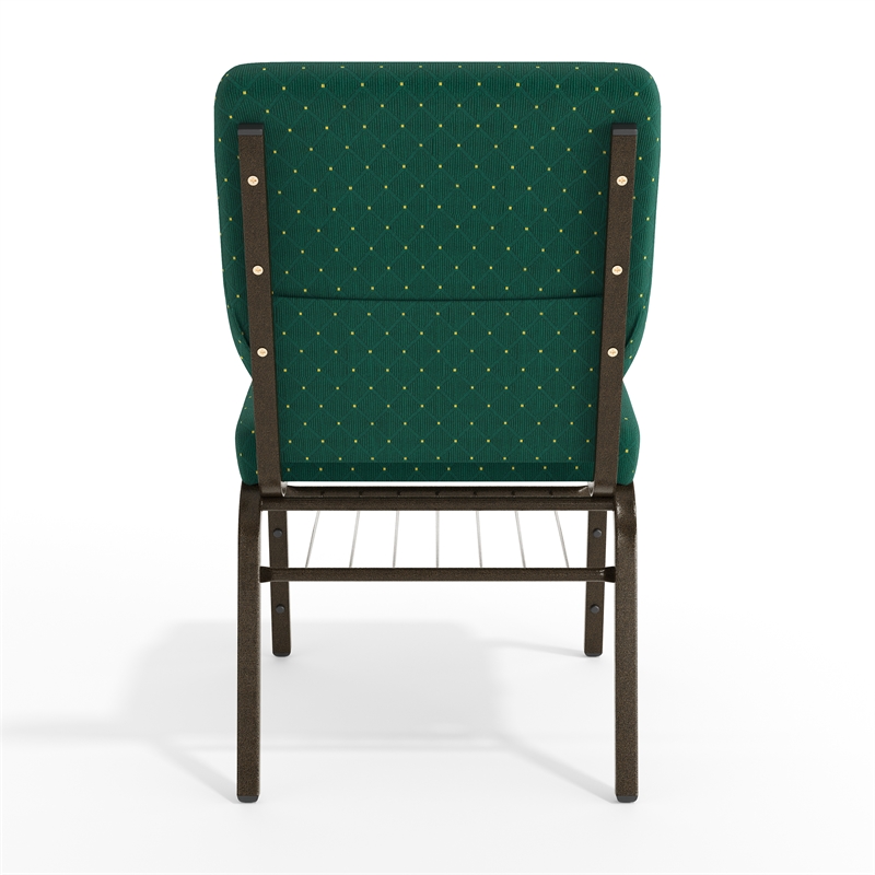 Flash Furniture Hercules Church Stacking Guest Chair in Green