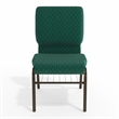 Flash Furniture Hercules Church Stacking Guest Chair in Green