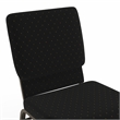 Flash Furniture Hercules Stacking Church Stacking Guest Chair in Black
