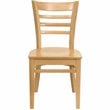 Flash Furniture Hercules Series Restaurant Dining Chair in Natural