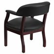 Flash Furniture Luxurious Conference Guest Chair in Black