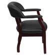Flash Furniture Luxurious Conference Guest Chair in Black