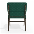 Flash Furniture Hercules Church Stacking Guest Chair in Green