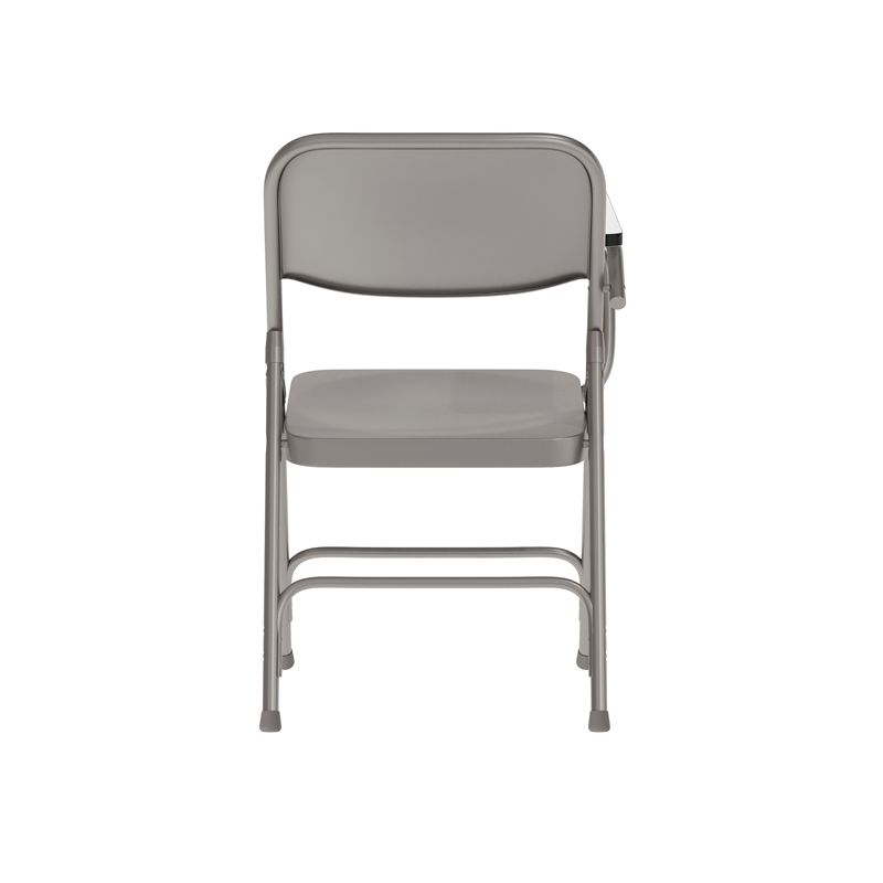 Flash Furniture Premium Steel Folding Chair with Right Hand Tablet Arm
