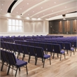 Flash Furniture Hercules Church Stacking Guest Chair in Purple