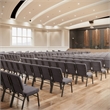 Flash Furniture Hercules Church Stacking Guest Chair in Gray