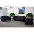 Flash Furniture Hercules Imperial Reception Set in Black