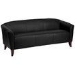 Flash Furniture Hercules Imperial Reception Set in Black