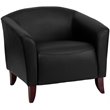 Flash Furniture Hercules Imperial Reception Set in Black