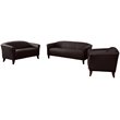 Flash Furniture Hercules Imperial Series Reception Set in Brown