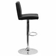 Flash Furniture Contemporary Bar Stool in Black