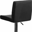 Flash Furniture Contemporary Bar Stool in Black