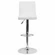 Flash Furniture Contemporary Bar Stool in White