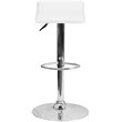 Flash Furniture Backless Bar Stool in White
