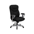 Flash Furniture Hercules Series Tall Office Chair with Arms in Black