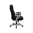 Flash Furniture Hercules Series Tall Office Chair with Arms in Black