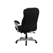 Flash Furniture Hercules Series Tall Office Chair with Arms in Black