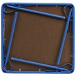 Flash Furniture Kids Folding Table in Blue