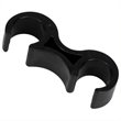 Flash Furniture Plastic Ganging Clips in Black