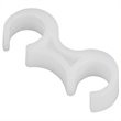 Flash Furniture Plastic Ganging Clips in White
