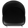 Flash Furniture Metal Barstool With Swivel Bucket Seat In Black