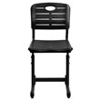 Flash Furniture Student Office Chair in Black
