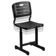 Flash Furniture Student Office Chair in Black