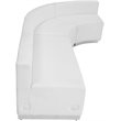 Flash Furniture Hercules Alon 3 Piece Reception Seating in White