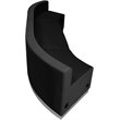 Flash Furniture Hercules Alon 3 Piece Reception Seating in Black