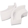 Flash Furniture Hercules Alon 4 Piece Reception Seating in White