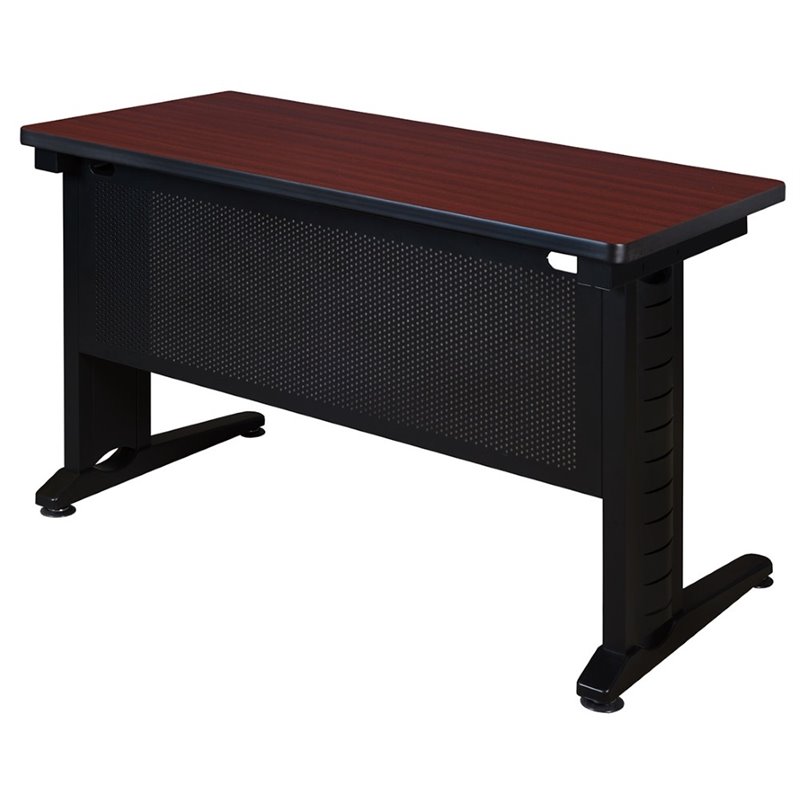 Regency Fusion 48 inch Wooden  Training Table in Mahogany Finish