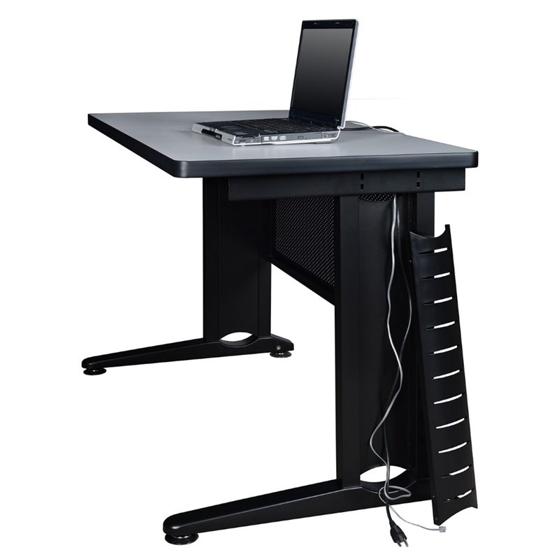 Regency Fusion 48 inch Wooden  Training Table in Mahogany Finish