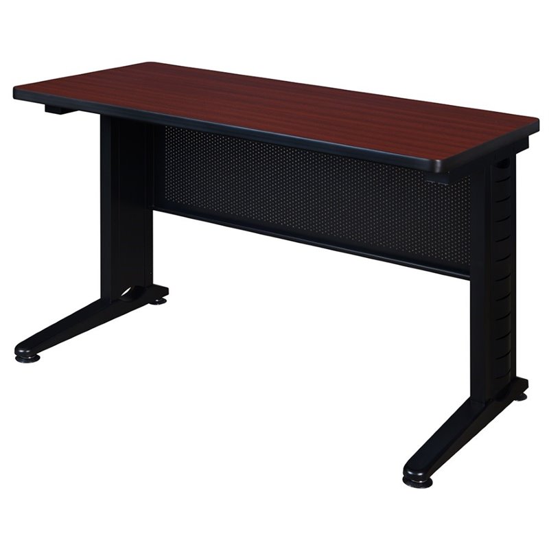 Regency Fusion 48 inch Wooden  Training Table in Mahogany Finish