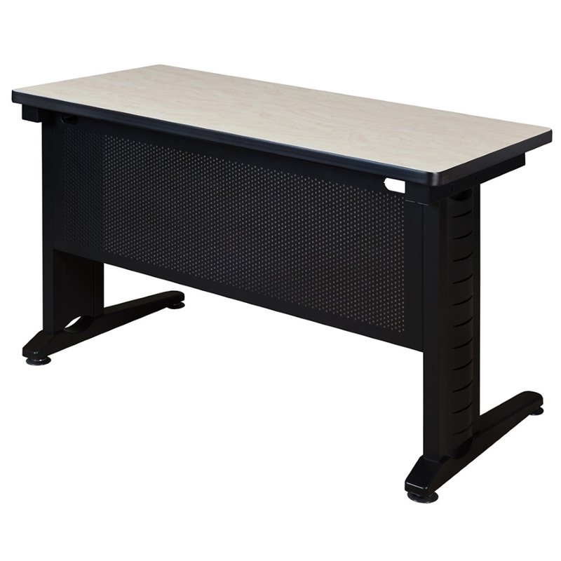 Regency Fusion 48 inch Wooden Training Table in Maple Finish