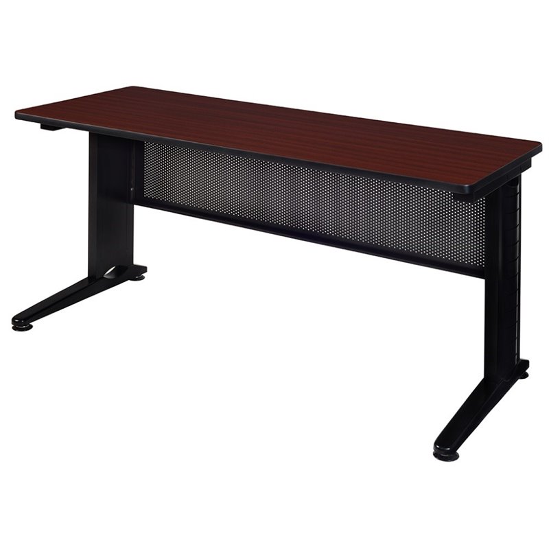 Regency Fusion 60 inch Wooden Training Table in Mahogany Finish