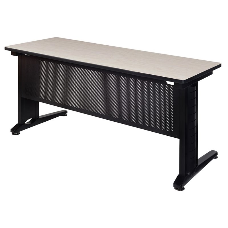 Regency Fusion 60 inch Wooden Training Table in Maple Finish