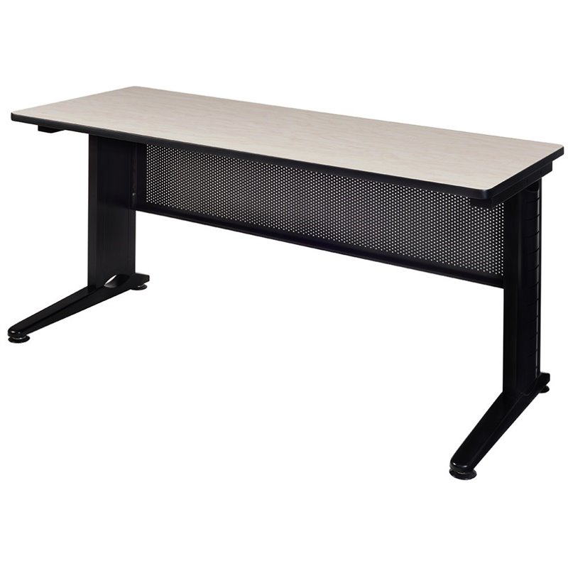 Regency Fusion 60 inch Wooden Training Table in Maple Finish