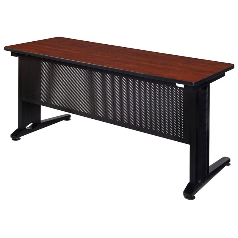 Regency Fusion 66 inch Wooden Training Table in Cherry Finish