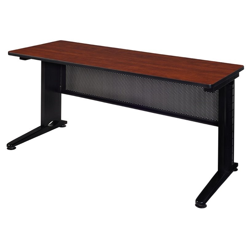 Regency Fusion 66 inch Wooden Training Table in Cherry Finish