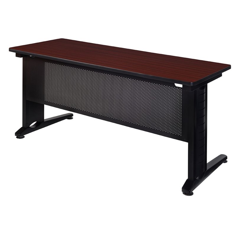 Regency Fusion 66 inch Wooden Training Table in Mahogany Finish