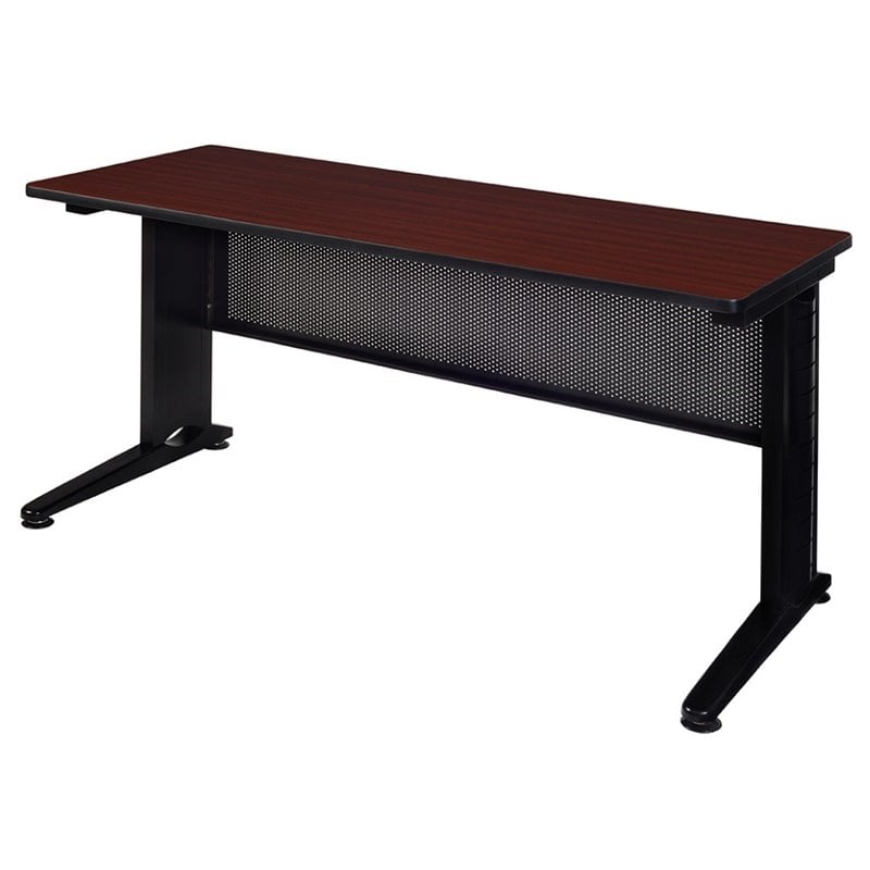 Regency Fusion 66 inch Wooden Training Table in Mahogany Finish