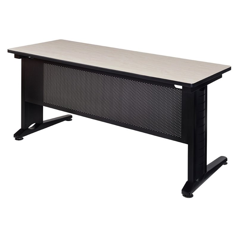 Regency Fusion 66 inch Wooden Training Table in Maple Finish